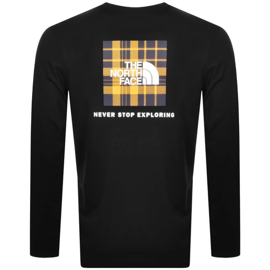 Alternative Image for ProductThe North Face Long Sleeve Redbox T Shirt Black3
